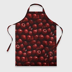 Фартук кулинарный Сочная текстура из вишни, цвет: 3D-принт