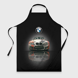Фартук кулинарный Немецкий люксовый кабриолет BMW Z4, цвет: 3D-принт