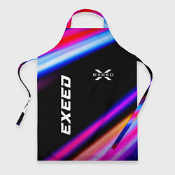 Фартук кулинарный Exeed speed lights, цвет: 3D-принт
