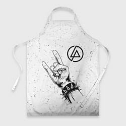 Фартук кулинарный Linkin Park и рок символ, цвет: 3D-принт