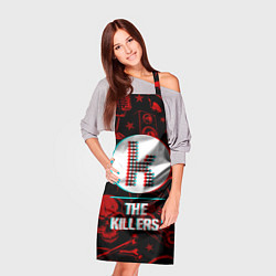 Фартук кулинарный The Killers rock glitch, цвет: 3D-принт — фото 2