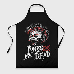 Фартук Punks not dead - анархия