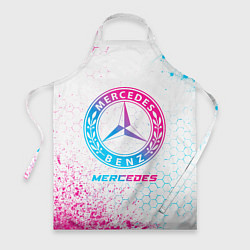 Фартук Mercedes neon gradient style