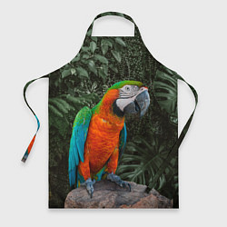 Фартук кулинарный Попугай Макао, цвет: 3D-принт