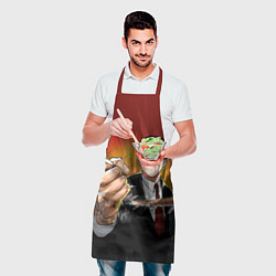 Фартук кулинарный Магия и мускулы - Мэш ломает палочку, цвет: 3D-принт — фото 2