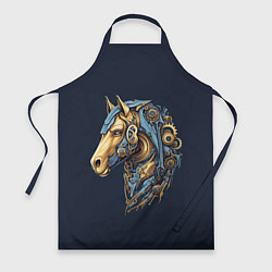 Фартук кулинарный Механический конь, цвет: 3D-принт