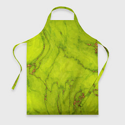 Фартук кулинарный Abstraction green, цвет: 3D-принт
