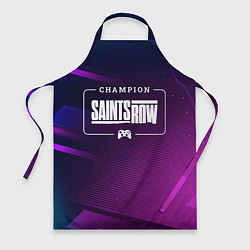 Фартук Saints Row gaming champion: рамка с лого и джойсти