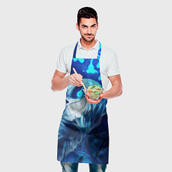 Фартук кулинарный Undertale game sans, цвет: 3D-принт — фото 2