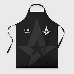 Фартук кулинарный Форма Astralis black, цвет: 3D-принт