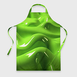 Фартук кулинарный Зеленая слизь, цвет: 3D-принт