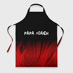 Фартук кулинарный Papa Roach red plasma, цвет: 3D-принт