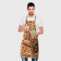 Фартук кулинарный Шкура Жирафа - Giraffe, цвет: 3D-принт — фото 2