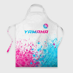 Фартук Yamaha neon gradient style: символ сверху