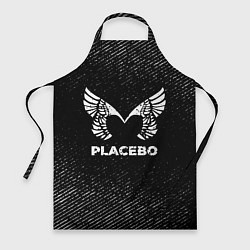 Фартук кулинарный Placebo с потертостями на темном фоне, цвет: 3D-принт