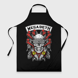 Фартук Megadeth - ядерный череп
