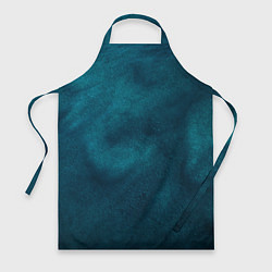 Фартук кулинарный Синие туманные камешки, цвет: 3D-принт