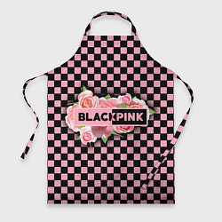 Фартук Blackpink logo roses