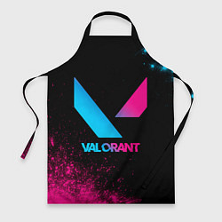 Фартук кулинарный Valorant - neon gradient, цвет: 3D-принт