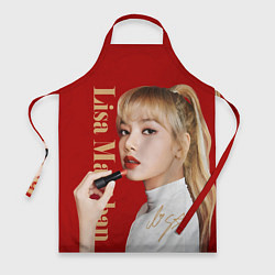 Фартук Blackpink Lisa paints lips