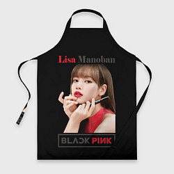 Фартук Blackpink Lisa paints lips