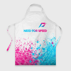 Фартук Need for Speed neon gradient style: символ сверху