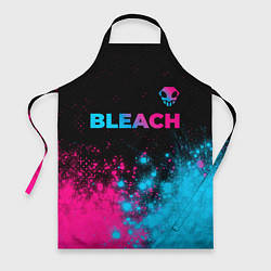 Фартук Bleach - neon gradient: символ сверху