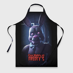 Фартук кулинарный Five Nights at Freddys Bonnie, цвет: 3D-принт