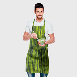 Фартук кулинарный Ландшафт зелень, цвет: 3D-принт — фото 2