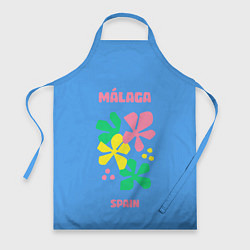 Фартук кулинарный Малага - Испания, цвет: 3D-принт