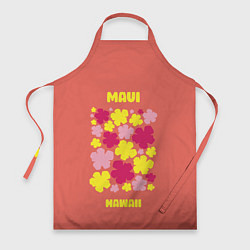 Фартук кулинарный Мауи - Гавайи, цвет: 3D-принт