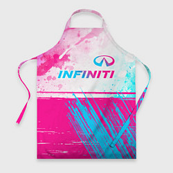 Фартук Infiniti neon gradient style: символ сверху