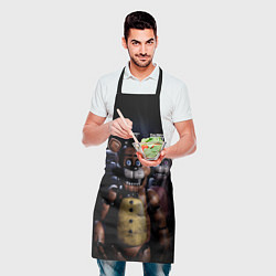 Фартук кулинарный Five Nights at Freddys персонажи, цвет: 3D-принт — фото 2