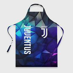 Фартук кулинарный Juventus logo blue, цвет: 3D-принт