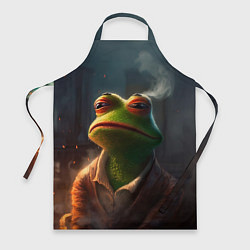 Фартук кулинарный Frog Pepe, цвет: 3D-принт
