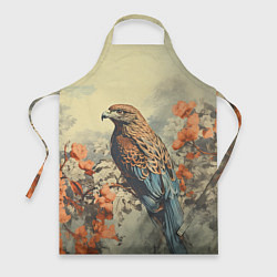 Фартук Ретро иллюстрация сокола