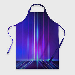 Фартук Neon glow - vaporwave - strips