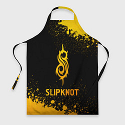 Фартук кулинарный Slipknot - gold gradient, цвет: 3D-принт