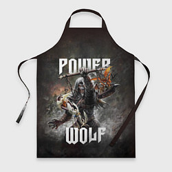 Фартук кулинарный Powerwolf: werewolf, цвет: 3D-принт