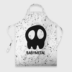 Фартук кулинарный Babymetal glitch на светлом фоне, цвет: 3D-принт