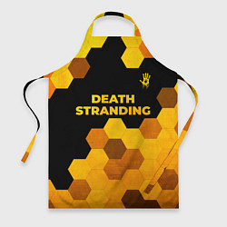 Фартук Death Stranding - gold gradient посередине