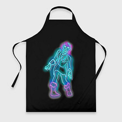 Фартук кулинарный Neon undead, цвет: 3D-принт