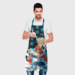 Фартук кулинарный Нилу - Геншин Импакт, цвет: 3D-принт — фото 2