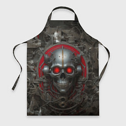 Фартук Металлический череп