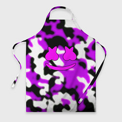 Фартук кулинарный Marshmello camo, цвет: 3D-принт