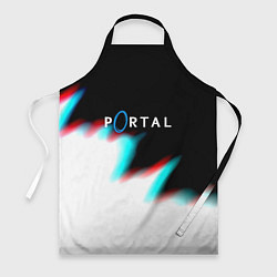 Фартук кулинарный Portal game blink color, цвет: 3D-принт