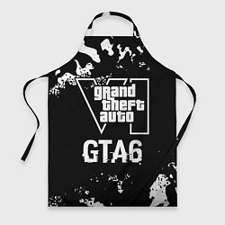 Фартук GTA6 glitch на темном фоне