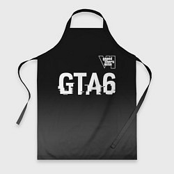Фартук GTA6 glitch на темном фоне посередине