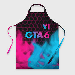 Фартук GTA 6 - neon gradient посередине