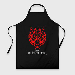 Фартук кулинарный Ведьмак логотип игры, цвет: 3D-принт
